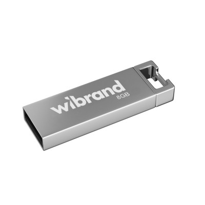 Flash Wibrand USB 2.0 Chameleon 8Gb Silver - зображення 1