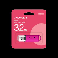 Флеш-накопичувач ADATA USB 2.0 C906 32Gb Purple Pink (Колір Розовый) - фото № 3