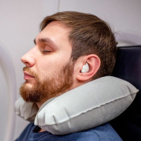 Бездротові навушники HOCO EW65 Shadow true wireless sleep BT headset Milky white (Цвет Milky-White) - фото № 4