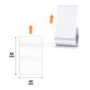 Етикетки NIIMBOT TT40*60-125 Transparent For B1/B21/B3S (A2G88318501) (Transparent)- № 2