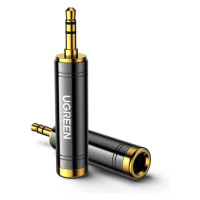 Аудіо адаптер UGREEN AV168 3.5mm Male to 6.35mm Female Adapter 1pcs(UGR-60711) (Цвет Черный), Атикул k50246 |  купить на VILKI.NET - фото № 1