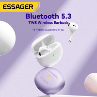 Бездротові навушники ESSAGER (color box) Shining TWS Bluetooth earphones White (Цвет Белый) - фото № 2