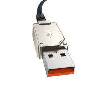 Кабель Baseus Unbreakable Series Fast Charging Data Cable USB to Type-C 100W 2m Stellar White (Цвет Stellar White) - фото № 2