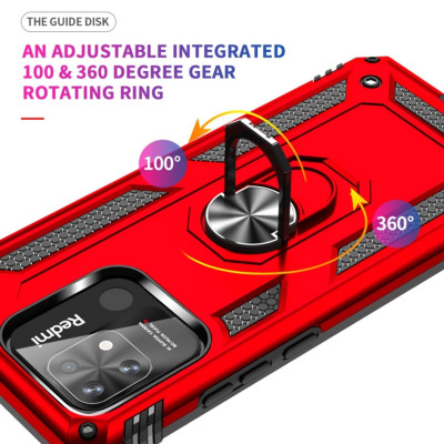 Чохол для смартфона Cosmic Robot Ring for Xiaomi Redmi 10C Red (RobotXR10CRed) - зображення 3