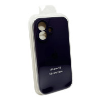Чохол для смартфона Silicone Full Case AA Camera Protect for Apple iPhone 16 59,Berry Purple (Колір Berry Purple) - фото № 2