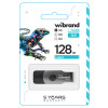 Флеш-накопичувач Wibrand USB 3.2 Gen1 Lizard 128GB Black (Черный)- № 3