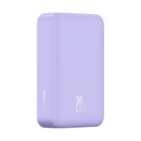 Зовнішній акумулятор Baseus Magnetic Mini Wireless Fast Charge Power Bank 20000mAh 20W Purple (Цвет Фиолетовый) - фото № 6