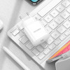 Мережевий зарядний пристрій BOROFONE BA81A single port PD20W charger set (C to iP) (EU) White (Білий)- № 3