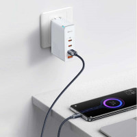Кабель Baseus Crystal Shine Series Fast Charging Data Cable USB to Type-C 100W 1.2m Black (Цвет 7073) - фото № 4