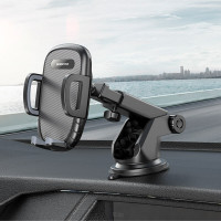 Автотримач для телефона BOROFONE BH53 Windy center console car holder Black Grey (Колір Black-Gray) - фото № 6