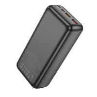 Зовнішній акумулятор BOROFONE BJ38B Power 22.5W+PD20W fully compatible power bank(30000mAh) Black (Цвет Черный) - фото № 3