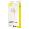 Кабель Baseus Habitat Series Fast Charging Cable USB to Type-C 100W 2m Wheat Pink (Wheat Pink)- № 2