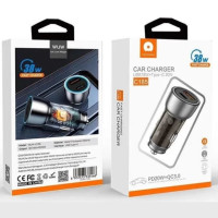 Автомобільний зарядний пристрій WUW-C185 PD20W+QC3.0 black (Цвет Черный) - фото № 6