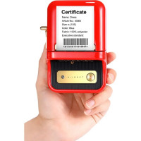 Термопринтер для друку наклейок NIIMBOT B21S Red (Колір 7070) - фото № 8