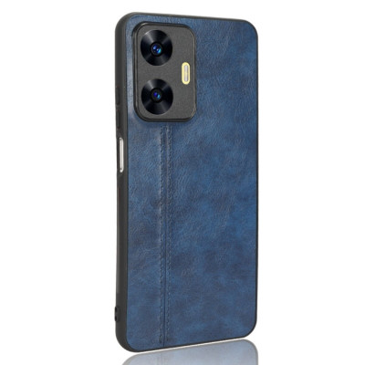 Чохол для смартфона Cosmiс Leather Case for Realme C55 Blue (CoLeathRealC55Blue) - зображення 2