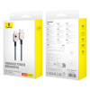 Кабель Baseus Unbreakable Series Fast Charging Data Cable USB to Type-C 100W 2m Stellar White (Stellar White)- № 6
