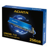 SSD M.2 ADATA LEGEND 710 256GB 2280 PCIeGen 3x4 3D NAND Read/Write: 2100/1000 MB/sec - зображення 6