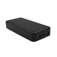 Зовнішній акумулятор WUW Y138 （PD22.5W quick charge) 20000mAh Black (Колір Black) - фото № 4