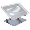 Підставка для ноутбука BOROFONE BH115 Plus Vito metal notebook stand Metal Gray (Metal Gray)- № 2