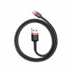 Кабель Baseus Cafule Cable USB For Type-C 3A 1m Red+Black (Черный)- № 2