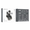 Навушники BOROFONE BW23 Crystal bean Transparent Edition true wireless BT headset Jazz Black (Черный)- № 6