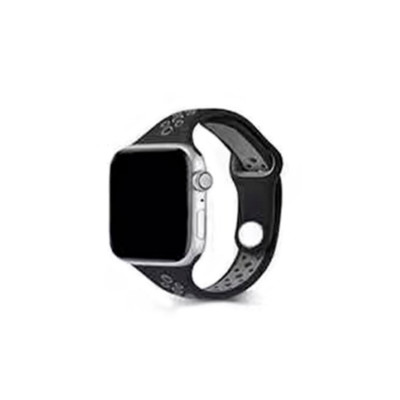 Ремінець для годинника Apple Watch Small Waist two colors 38/40/41mm Black-Grey - изображение 1