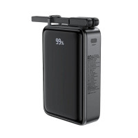 Зовнішній акумулятор ACEFAST M14 PD20W power bank with cable 20000mAh Black