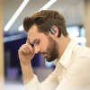 Бездротові навушники HOCO EQ4 Graceful true wireless BT headset Black (Черный)- № 2