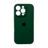 Чохол для смартфона Silicone Full Case AA Camera Protect for Apple iPhone 16 Pro 31,Dark Green (Dark-Green)- № 2