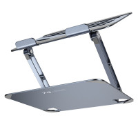 Підставка для ноутбука BOROFONE BH115 Plus Vito metal notebook stand Metal Gray (Колір Metal Gray) - фото № 3