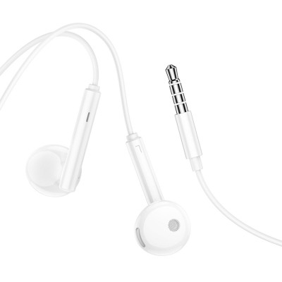 Навушники BOROFONE BM82 Art music digital earphones with mic White (BM82W) - изображение 3