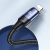 Кабель Usams US-SJ521 U71 Type-C to Lightning 20W PD Fast Charging & Data Cable 1.2m Black (Черный)- № 4