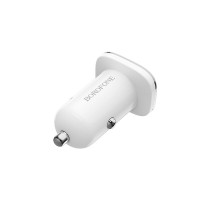 Автомобільний зарядний пристрій BOROFONE BZ12 double port in-car charger (Цвет Білий) - фото № 3
