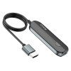 Кабель-перехiдник HOCO UA23 Flowing wireless display adapter(iP version) Black (7073)- № 3