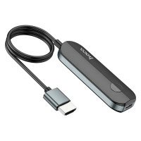 Кабель-перехiдник HOCO UA23 Flowing wireless display adapter(iP version) Black (Колір 7073) - фото № 3