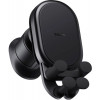 Автотримач для телефона Baseus Stable Gravitational Car Mount Air (Air Outlet Version) Black (7073)- № 2