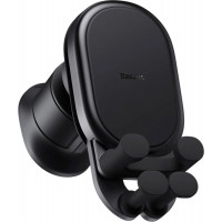 Автотримач для телефона Baseus Stable Gravitational Car Mount Air (Air Outlet Version) Black (Колір 7073) - фото № 2