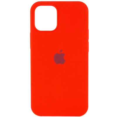 Чохол для смартфона Silicone Full Case AA Open Cam for Apple iPhone 12 11,Red - изображение 1