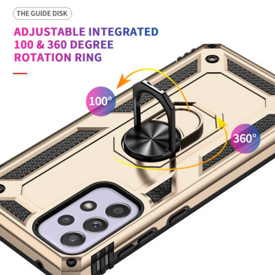 Чохол для смартфона Cosmic Robot Ring for Samsung Galaxy A33 5G Gold (RobotA33Gold) - изображение 4