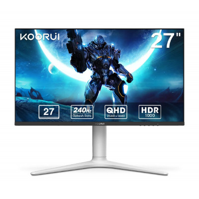 Монітор KOORUI 27 Gaming VA/mini-LED Black QHD 240HZ HDR1000 (GN10) - изображение 1