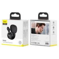 Бездротові навушники Baseus Bowie WM01 True Wireless Earphones Black (Цвет Черный) - фото № 7
