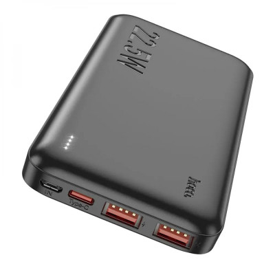 Зовнішній акумулятор HOCO J101 Astute 22.5W fully compatible power bank(10000mAh) Black - зображення 2