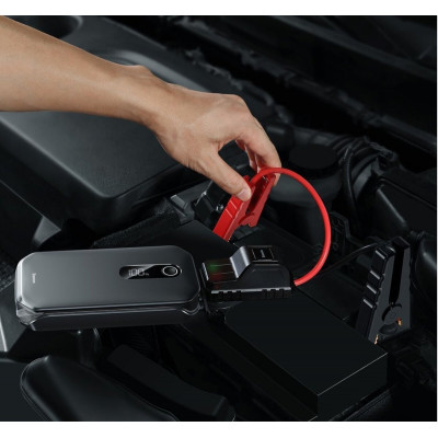 Автомобільний пуско-зарядний пристрій Baseus Super Energy Pro Car Jump Starter (12000mAh)  Black - изображение 6