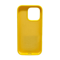 Чохол для смартфона Silicone Full Case AA Open Cam for Apple iPhone 16 Pro 33,Canary Yellow (Цвет Canary-Yellow) - фото № 3