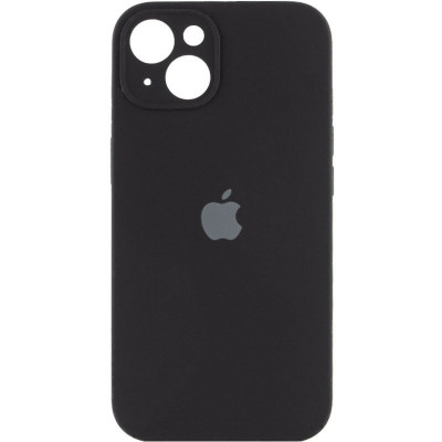Чохол для смартфона Silicone Full Case AA Camera Protect for Apple iPhone 14 14,Black (FullAAi14-14) - изображение 1