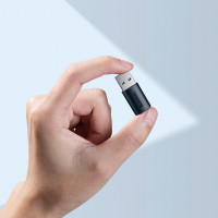 Адаптер Baseus Ingenuity Series Mini OTG Adaptor USB 3.1 to Type-C  Blue (Колір 7073) - фото № 8