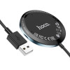 Тримач для мобільного з БЗП HOCO CW42 Discovery Edition multipurpose magnetic car wireless charger Black - зображення 4