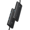 USB-хаб Baseus Lite Series 4-Port Type-C HUB Adapter (Type-C to USB 3.0*4 ) 1m Black (7073)- № 4