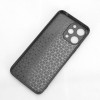 Чохол для смартфона Cosmiс Leather Case for Xiaomi Redmi 12 Black (CoLeathXR12Black) - зображення 5