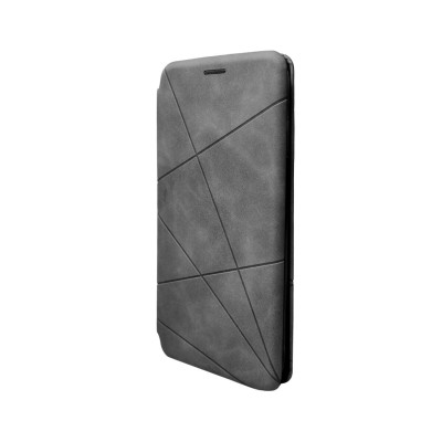Чохол-книжка для смартфона Dekker Geometry for Motorola E40 Grey - зображення 1